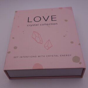 Love Crystal Collection Set Intentions with Crystal Energy *Brand New Unopened*